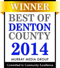 Best of Denton County Winner 2014